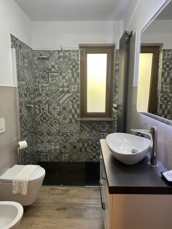 Bagno della camera Lavanda